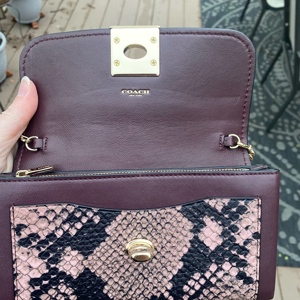 Coach Drifter Wallet in Exotic Embossed Leather 53994 - Picture 12 of 12